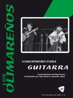 CANCIONERO PARA GUITARRA LOS OLIMAREÑOS