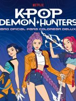K-POP DEMON HUNTERS LIBRO OFICIAL PARA COLOREAR DELUXE